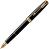 Ручка перьевая PARKER SONNET CORE F539 LAQBLACK GT F 1931494